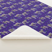 Couverture Sherpa Lamb Frenzy (Violet) (3/4)