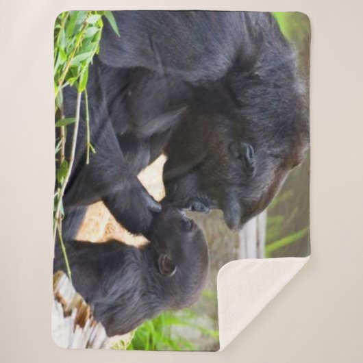 COUVERTURE SHERPA L'AMOUR DE LA MÈRE (Devant)