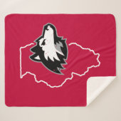 Couverture Sherpa L'Amour de l'État de NIU Huskies (Devant (Horizontal))