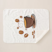 Couverture Sherpa L'amour du café (Devant (Horizontal))