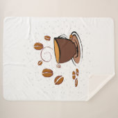 Couverture Sherpa L'amour du café (Devant (Horizontal))
