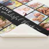 Couverture Sherpa L'amour est une chose merveilleuse 15 Photo Noir (3/4)