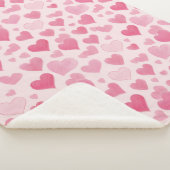 Couverture Sherpa L'amour rose (3/4)