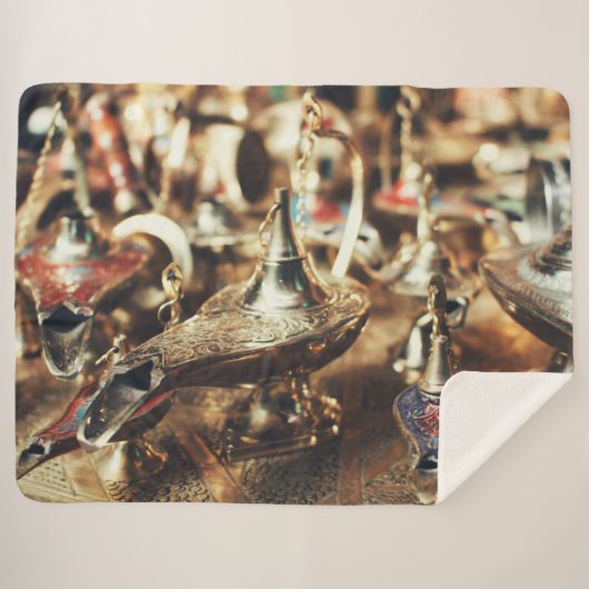 COUVERTURE SHERPA LAMPS MAGIQUES (Devant (Horizontal))