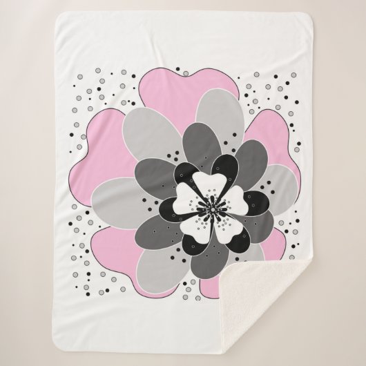 Couverture Sherpa Lancer l'oreiller (Devant)