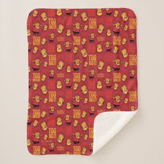 Couverture Sherpa L'ANNÉE SANS Motif SANTA CLAUS™ Heat Miser (Devant)