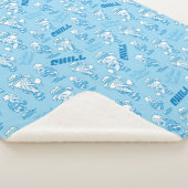 Couverture Sherpa L'ANNÉE SANS Motif SANTA CLAUS™ Snow Miser (3/4)