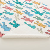 Couverture Sherpa Lapin de Pâques (3/4)
