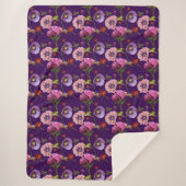 Couverture Sherpa Large floral blanket (Devant)