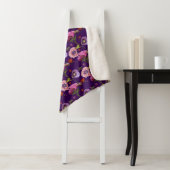 Couverture Sherpa Large floral blanket (En situation)