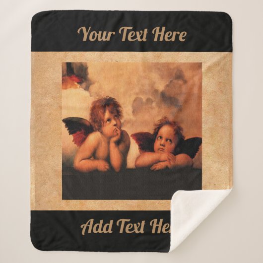 Couverture Sherpa L'art classique des cerubs angéliques (Devant)