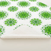 Couverture Sherpa l'art du mandala motif (3/4)