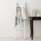 Couverture Sherpa L'art mosaïque de Schnauzer miniature (En situation)