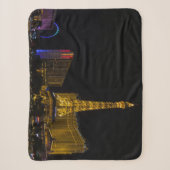 Couverture Sherpa Las Vegas la nuit (Devant)