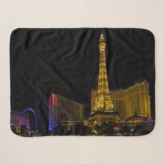 Couverture Sherpa Las Vegas la nuit (Devant (Horizontal))