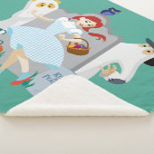 Couverture Sherpa L'Assistant D'Oz™ | Dorothy Halloween Joyeuse Dans (3/4)