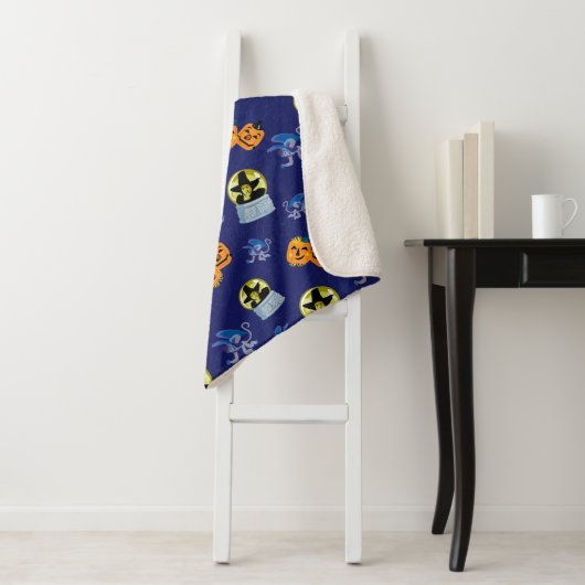 Couverture Sherpa L'Assistant D'Oz™ | Motif de la sorcière d'Hallowe (En situation)