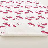 Couverture Sherpa L'Assistant D'Oz™ | Motif Ruby Slippers™ (3/4)