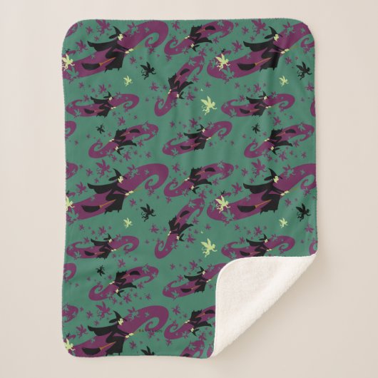 Couverture Sherpa L'Assistant D'Oz™ | Motif Wicked Witch™ (Devant)