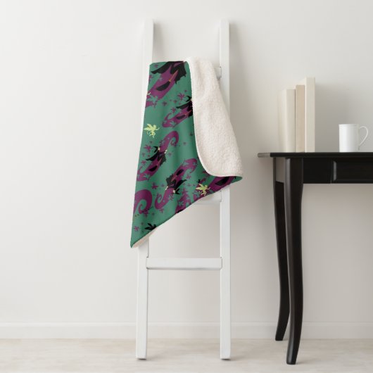 Couverture Sherpa L'Assistant D'Oz™ | Motif Wicked Witch™ (En situation)