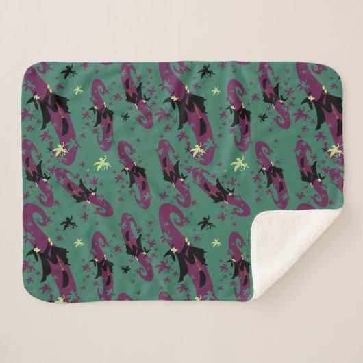 Couverture Sherpa L'Assistant D'Oz™ | Motif Wicked Witch™ (Devant (Horizontal))