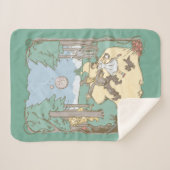 Couverture Sherpa L'Assistant D'Oz™ | Storbook Yellow Brick Road (Devant (Horizontal))