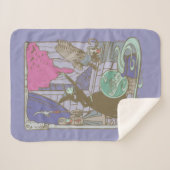 Couverture Sherpa L'Assistant D'Oz™ | Storybook Wicked Witch™ (Devant (Horizontal))