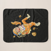Couverture Sherpa L'astronaute Monkey Space (Devant (Horizontal))