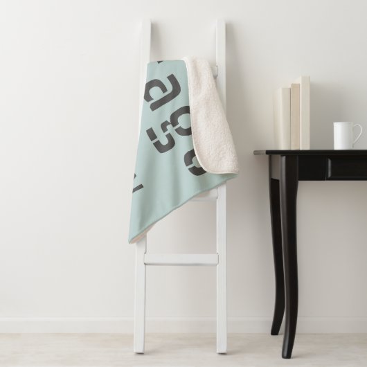 Couverture Sherpa Latitude de Chicago et longitude (En situation)