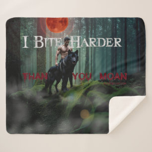 Couverture Sherpa L'atmosphère mystique de SlipperyJoe à l'Halloween