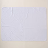 Couverture Sherpa Lavande (Devant (Horizontal))