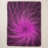 Couverture Sherpa Lavender Spiral3 - Sherpa Blanket (Devant)