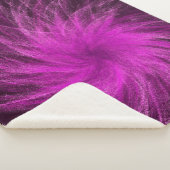 Couverture Sherpa Lavender Spiral3 - Sherpa Blanket (3/4)