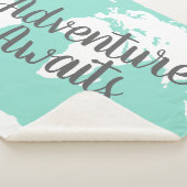 Couverture Sherpa L'aventure attend la carte et la menthe blanches (3/4)