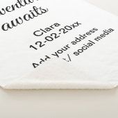 Couverture Sherpa L'aventure commence ajouter nom date année lieu (3/4)