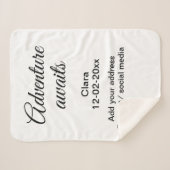 Couverture Sherpa L'aventure commence ajouter nom date année lieu (Devant (Horizontal))