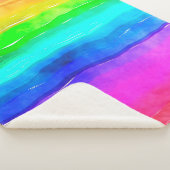 Couverture Sherpa Laver de peinture à l'aquarelle (3/4)
