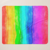 Couverture Sherpa Laver de peinture à l'aquarelle (Devant (Horizontal))