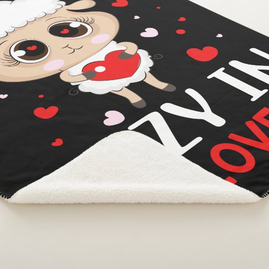 Couverture Sherpa Lazy in Love Sheep pour célibataires de la Saint-V (3/4)