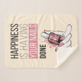 Couverture Sherpa Le bonheur a vos clous faits (Devant (Horizontal))