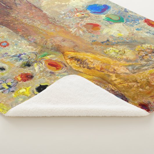 Couverture Sherpa Le Bouddha | Odilon Redon | (3/4)