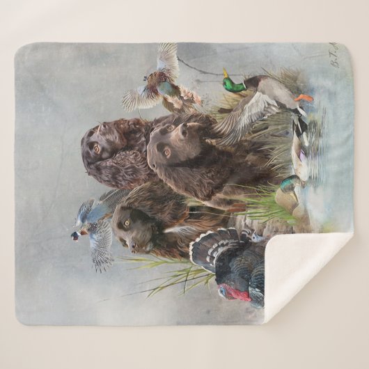 Couverture Sherpa Le Boykin Spaniel (Devant (Horizontal))