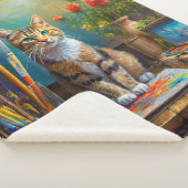 Couverture Sherpa Le Chat Artistique (3/4)