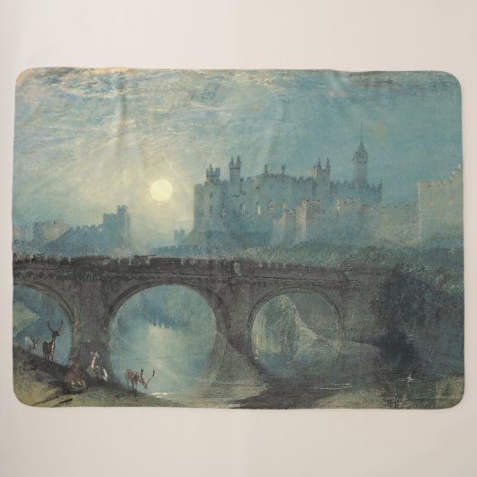 Couverture Sherpa Le château William Turner Alnwick (Devant (Horizontal))