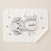 Couverture Sherpa Le chienchien le plus mignon au monde (Devant (Horizontal))