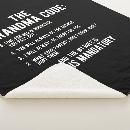 Couverture Sherpa Le code de grand-mère | Le divertissement est obli (3/4)