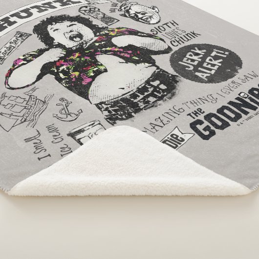 Couverture Sherpa Le Collage Retro de Goonies Chunk (3/4)