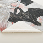 Couverture Sherpa Le cygne, no 2 | Hilma af Klint | (3/4)