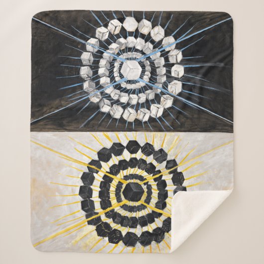 Couverture Sherpa Le cygne, no 8 | Hilma af Klint | (Devant)