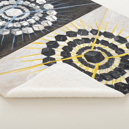 Couverture Sherpa Le cygne, no 8 | Hilma af Klint | (3/4)